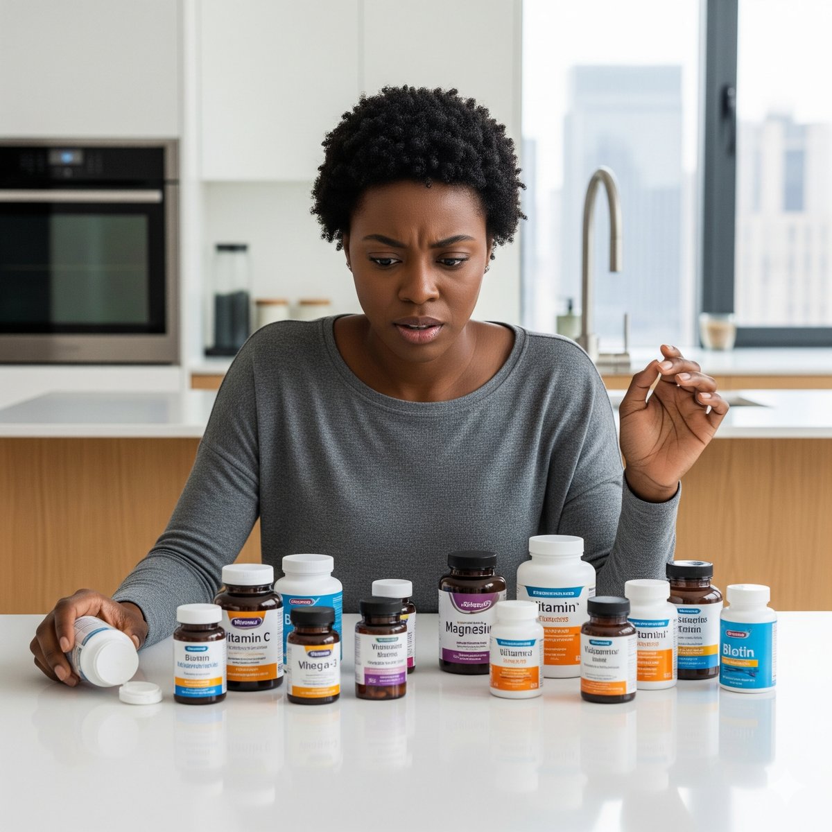 Professional supplement management interface
